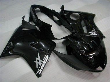 1996-2007 Honda CBR1100XX Blackbird Motorcycle Fairing Kits - Glossy Black UK
