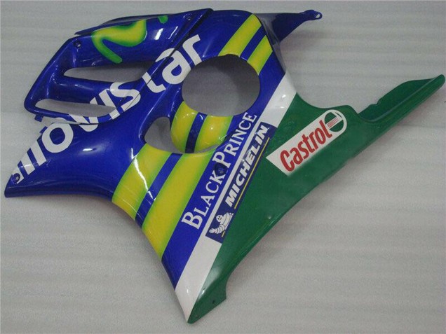 1995-1996 Honda CBR600 F3 Motorcycle Fairings - Blue Green Yellow MoviStar Red Castrol UK