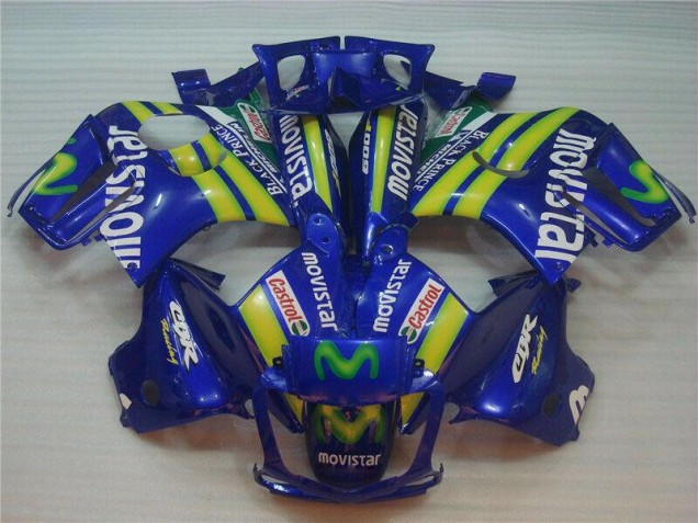1995-1996 Honda CBR600 F3 Motorcycle Fairings - Blue Green Yellow MoviStar Red Castrol UK
