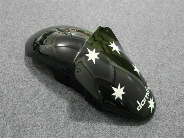 2000-2002 Kawasaki ZX6R Motorcycle Fairings - White Red Yellow Green Glossy Black Star EuroBet UK