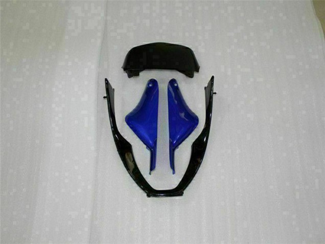 2000-2002 Kawasaki ZX6R Motorcycle Fairings - Blue Glossy Black Elf Bridgestone UK