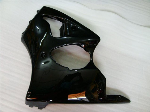 2000-2002 Kawasaki ZX6R Motorcycle Fairings - Glossy Black UK