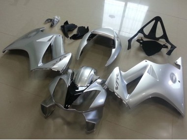 2002-2013 Honda VFR 800 Bike Fairings - Silver UK