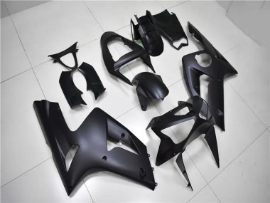 2003-2004 Kawasaki ZX6R Motorcycle Fairings - Matte Black UK