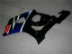 2003-2004 Suzuki GSXR 1000 Abs Motorcycle Fairings - White Blue Glossy Black Red UK