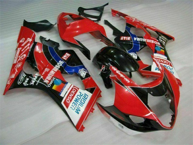 2003-2004 Suzuki GSXR 1000 Motorcycle Fairings - Red Black Blue Yoshimura UK