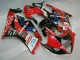 2003-2004 Suzuki GSXR 1000 Motorcycle Fairings - Red Black Blue Yoshimura UK