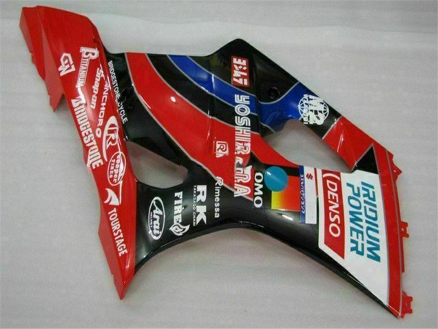 2003-2004 Suzuki GSXR 1000 Motorcycle Fairings - Red Black Blue Yoshimura UK