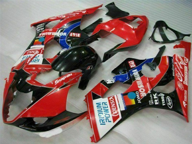 2003-2004 Suzuki GSXR 1000 Motorcycle Fairings - Red Black Blue Yoshimura UK