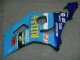 2003-2004 Suzuki GSXR 1000 Motorcycle Fairings - Blue White Yellow Rizla UK