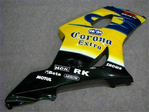 2003-2004 Suzuki GSXR 1000 Motorcycle Fairings - Yellow Blue White Red Corona Motul UK