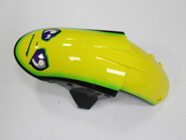 2005-2006 Kawasaki ZX6R Motorcycle Fairings - Blue Yellow Black Shark UK