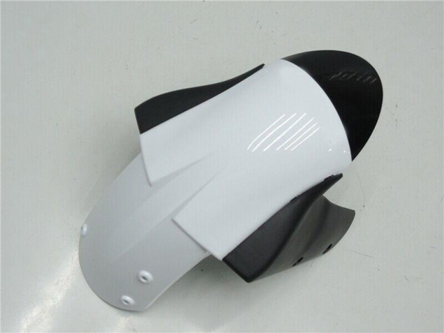 2005-2006 Kawasaki ZX6R Motorcycle Fairings - White Glossy Black UK
