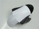 2005-2006 Kawasaki ZX6R Motorcycle Fairings - White Glossy Black UK