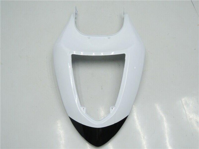 2005-2006 Kawasaki ZX6R Motorcycle Fairings - White Glossy Black UK