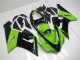 2005-2006 Kawasaki ZX6R Motorcycle Fairing - Green Glossy Black UK