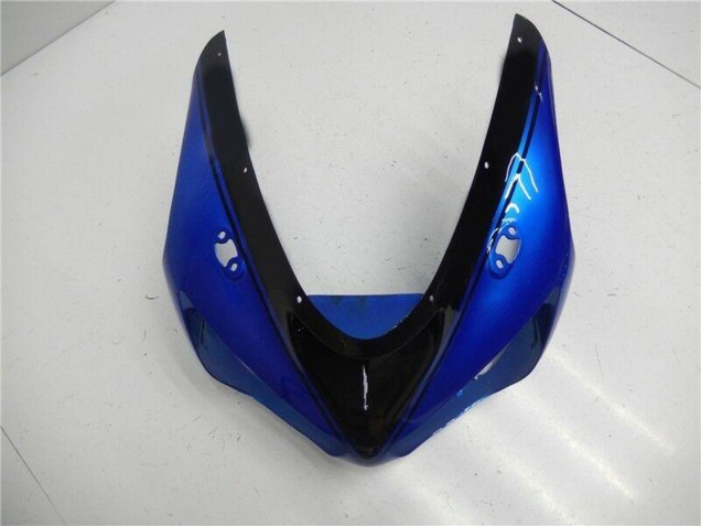 2005-2006 Kawasaki ZX6R Motorcycle Fairing Kits - Blue Glossy Black UK