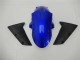 2005-2006 Kawasaki ZX6R Motorcycle Fairings - Blue Matte Black UK