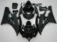 2006-2007 Yamaha YZF R6 Motorcycle Fairing - Glossy Black Matte Black UK