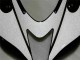 2007-2008 Kawasaki ZX6R Motorcycle Fairings - Black White UK
