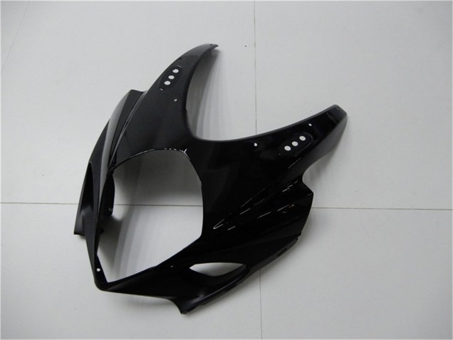 2007-2008 Suzuki GSXR 1000 Motorcycle Fairings - Glossy Black Matte Black No Decal UK