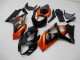 2007-2008 Suzuki GSXR 1000 Motorcycle Fairing - Orange Black UK