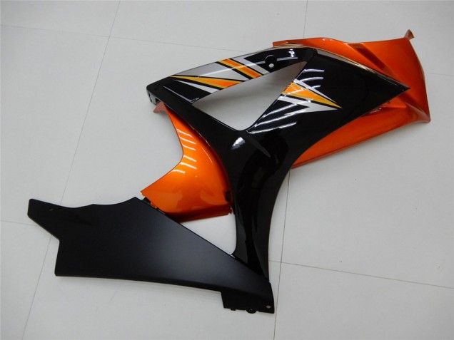 2007-2008 Suzuki GSXR 1000 Motorcycle Fairing - Orange Black UK