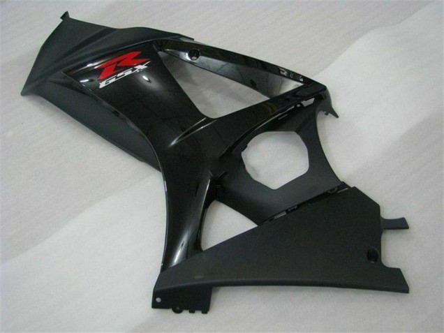 2007-2008 Suzuki GSXR 1000 Motorcycle Fairings - Glossy Black Matte Black Red UK