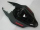 2007-2008 Suzuki GSXR 1000 Motorcycle Fairings - Glossy Black Matte Black Red UK