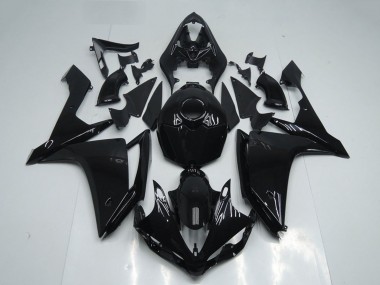 2007-2008 Yamaha YZF R1 Motorcycle Fairings - Glossy Black UK