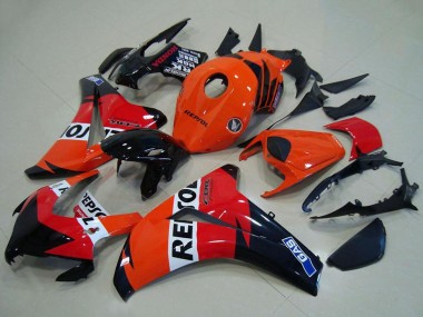 2008-2011 Honda CBR1000RR Abs Fairings - Orange White Red Glossy Black Repsol UK