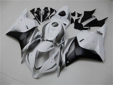 2009-2012 Honda CBR600RR Motorcycle Fairing - White Grey Matte Black UK