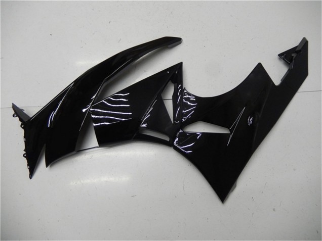 2009-2012 Kawasaki ZX6R Motorcycle Fairings - Glossy Black UK