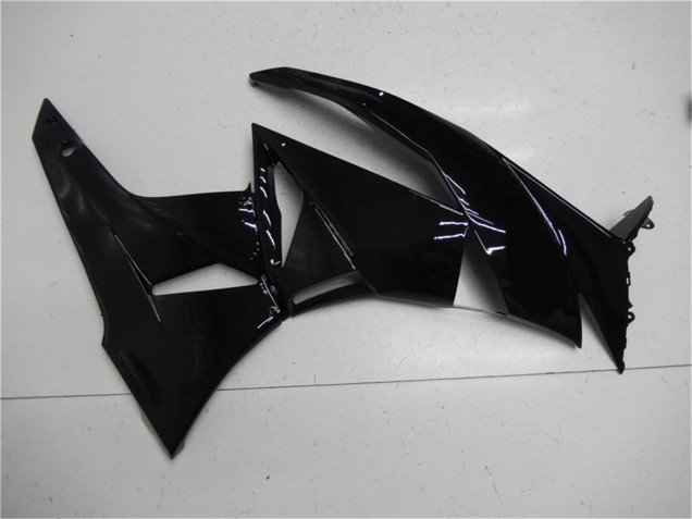 2009-2012 Kawasaki ZX6R Motorcycle Fairings - Glossy Black UK