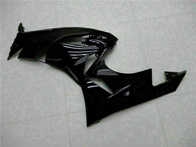 2009-2012 Kawasaki ZX6R Motorcycle Fairings - Glossy Black Green UK