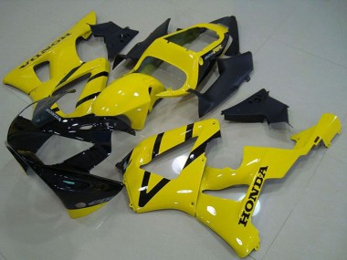 2000-2001 Honda CBR900RR 929 Motorcycle Fairing - Yellow Glossy Black UK