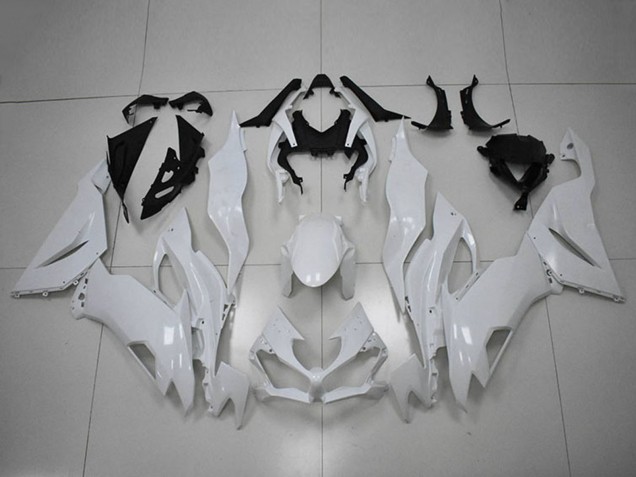 2019-2022 Kawasaki ZX6R Motorcycle Fairings - White UK