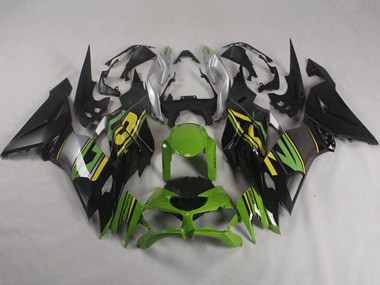 2019-2022 Kawasaki ZX6R Motorcycle Fairings - Green Yellow Silver Matte Black UK