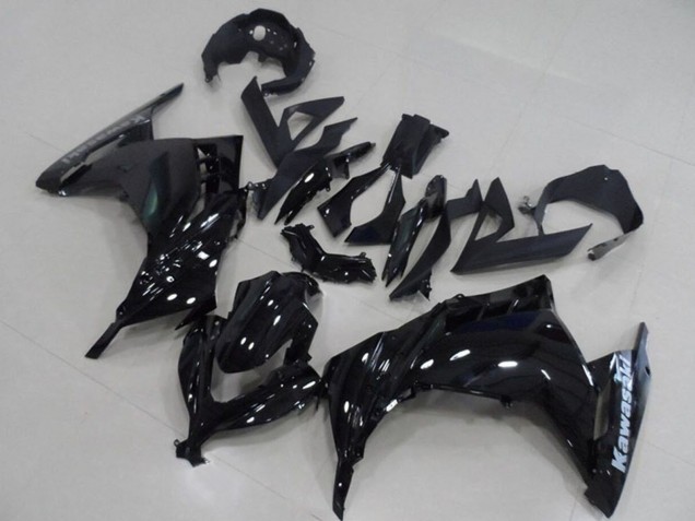 2013-2018 Kawasaki ZX300R Motorcycle Fairing - Glossy Black UK