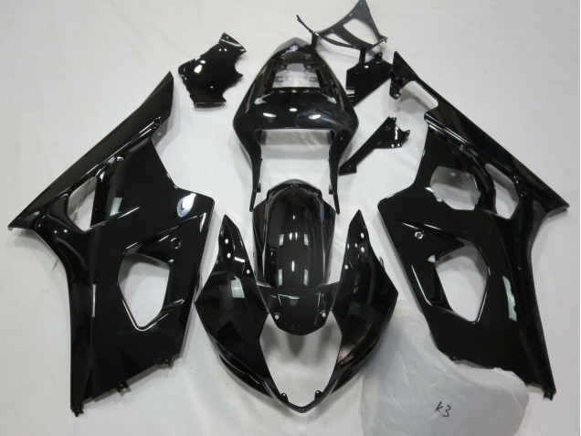 2003-2004 Suzuki GSXR 1000 Motorcycle Fairings - Glossy Black UK