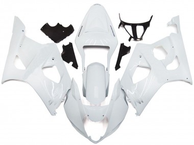 2003-2004 Suzuki GSXR 1000 Motorcycle Fairings - Glossy White UK