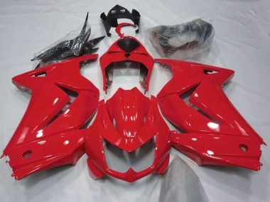 2008-2012 Kawasaki Ninja 250 Motorcycle Fairings - Red UK