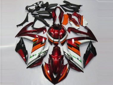 2015-2018 Yamaha R3 Motorcycle Fairings - White Red Orange Green Black UK