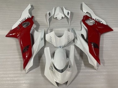 2017-2023 Yamaha R6 Motorcycle Fairings - White Maroon Red UK