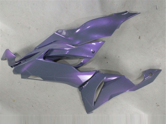 2019-2022 Kawasaki ZX6R Motorcycle Fairings - Chameleon Grey Dazz Pearl Purple UK