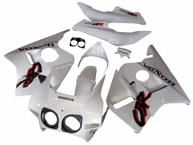 1987-1989 Honda CBR400RR NC23 Motorcycle Fairings - White UK