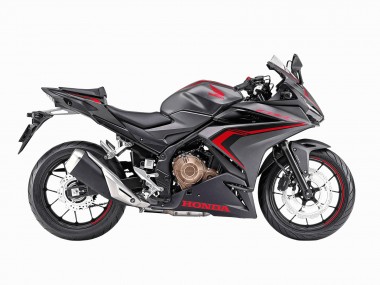 2022 Honda CBR400R Motorcycle Fairings - Matte Black Red UK