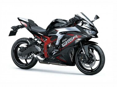 2019-2025 Kawasaki ZX25R ZX-25R Motorcycle Fairings - Silver Red Black UK