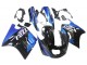 1990-1992 Kawasaki ZZR1100 Motorcycle Fairings - Blue Glossy Black UK