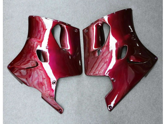 1993-2003 Kawasaki ZZR1100 Motorcycle Fairing - Dark Red UK